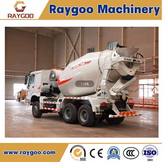 4.0m3 châssis articulé Mini petit Mobile auto chargement béton bétonnière Construction malaxeur machines camion