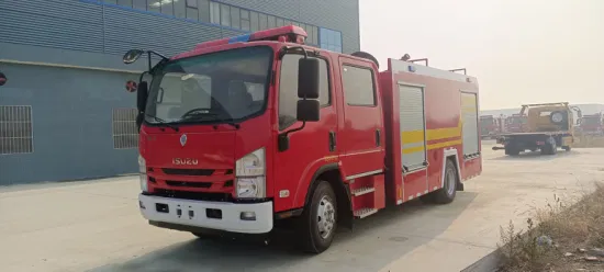 Réservoir de mousse et d'eau de marque japonaise, camion de lutte contre l'incendie 5000L 8000L, équipement de lutte contre l'incendie, camion spécial de bonne qualité