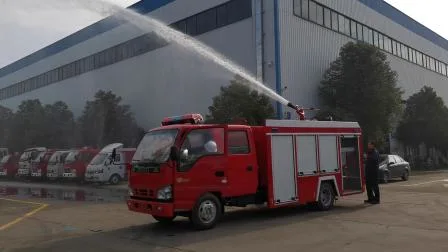 camion de sauvetage d'incendie de camion de lutte contre l'incendie de camion de pompiers de 3000L Isuzu