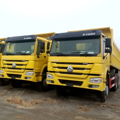 Exportation de camion à benne basculante Sinotruk HOWO 6X4 30 tonnes 10 roues vers la Russie