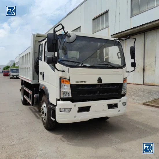 Chine Sinotruck Cdw/HOWO/Sino 757 4X2 5t ou 10t Dump/Tipper/Dumper Prix du camion pour la construction/Éthiopie/Congo